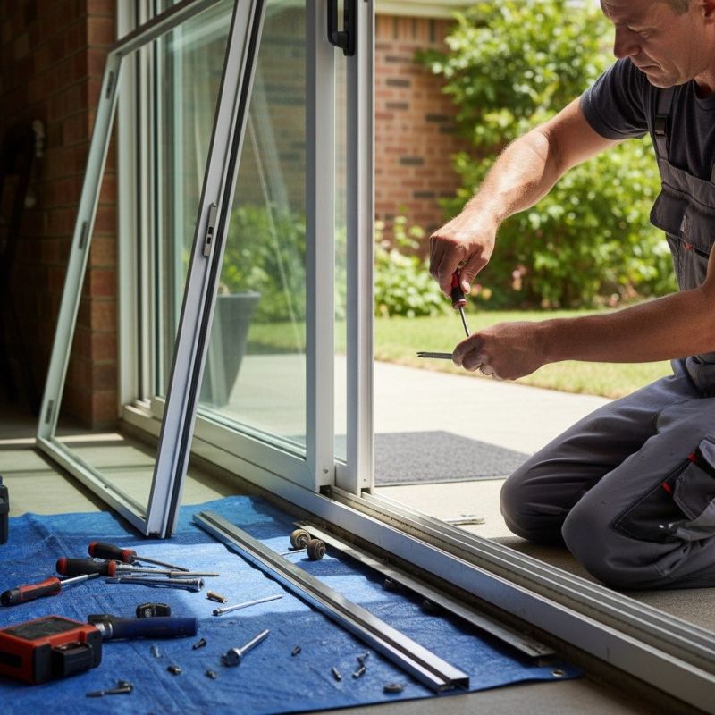 Sliding Door Repair detail